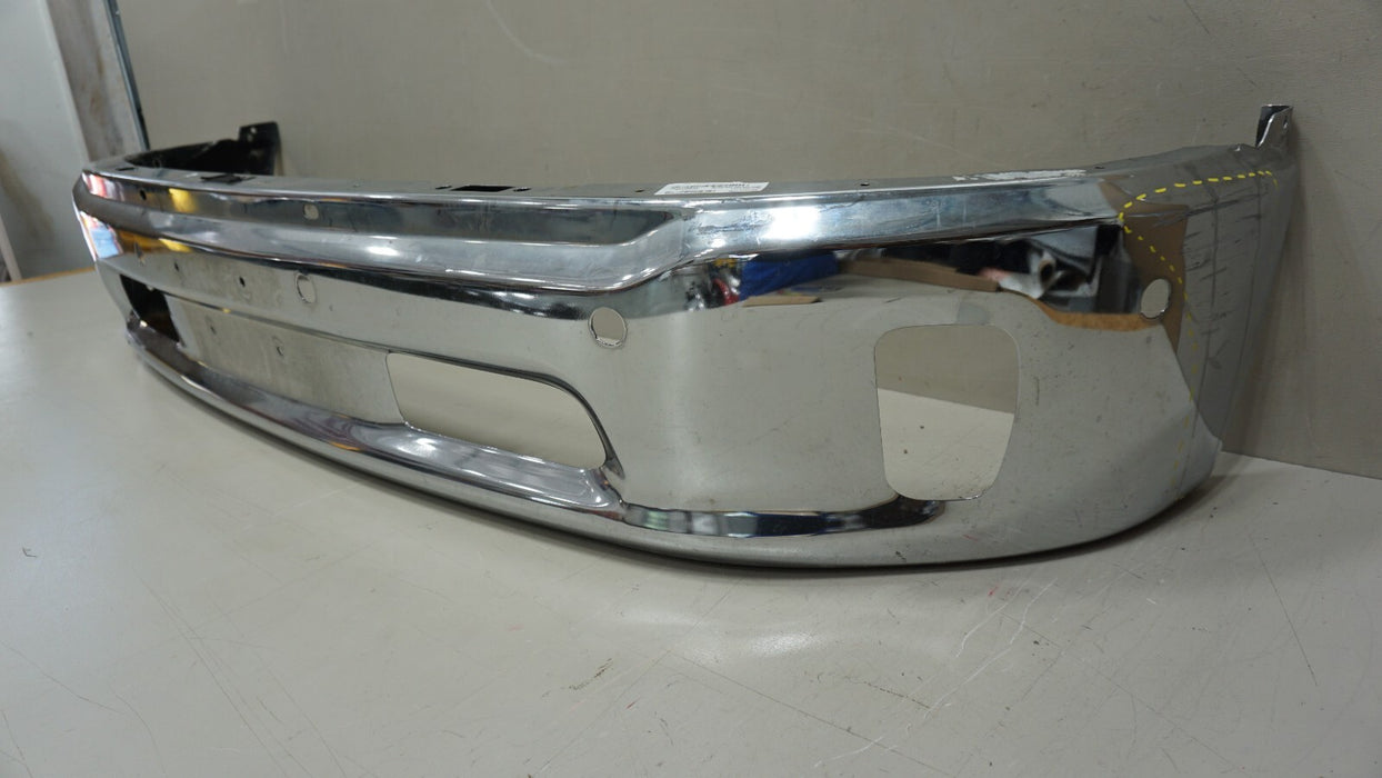2013-2018 DODGE RAM 1500 PICKUP FRONT METAL BUMPER COVER W/SENSORS OEM 68160857