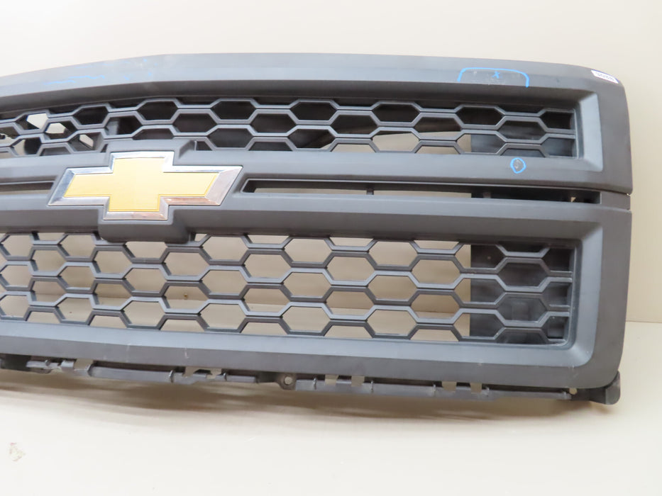 2014-2015 Chevrolet Silverado 1500 Work Truck FRONT Black Grille GRILL OEM