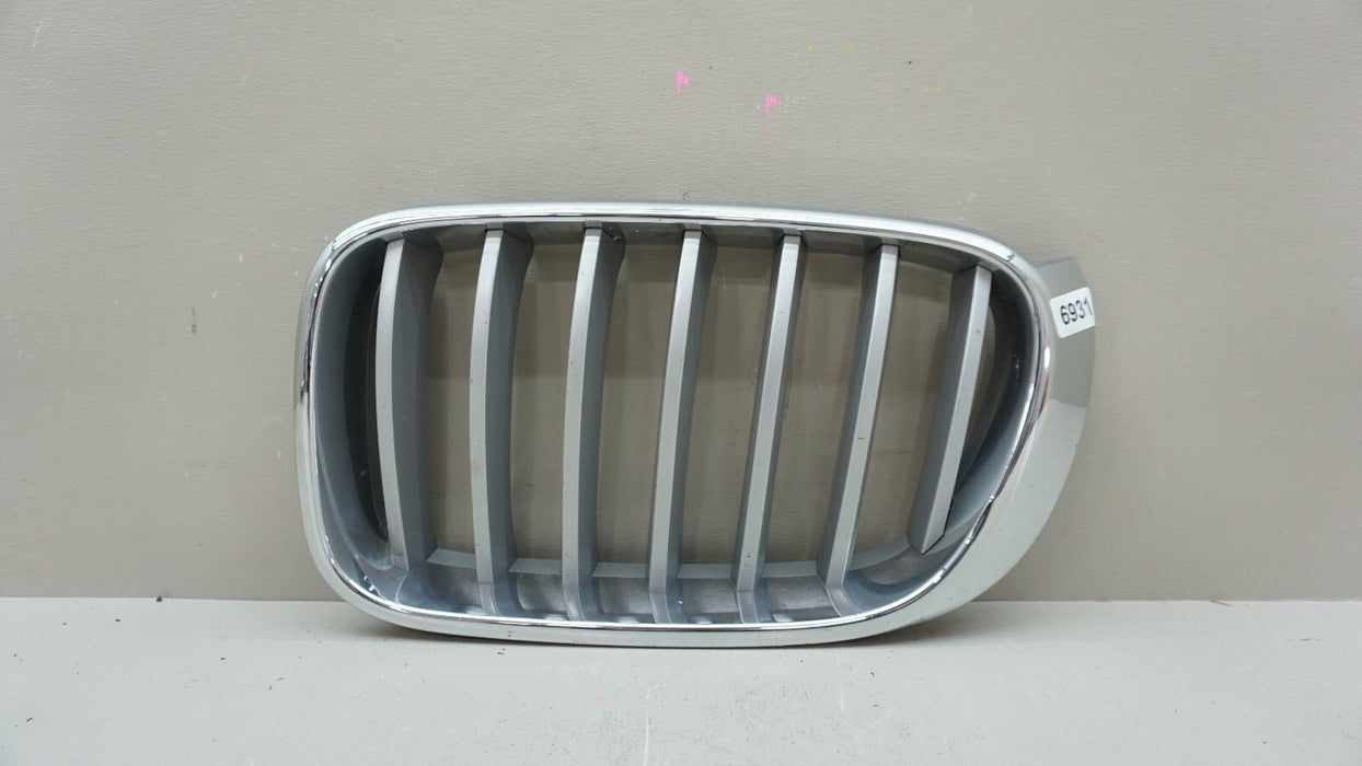 2015-2017 BMW X3 FRONT LEFT DRIVERS SIDE GRILLE 51117210725 OEM 15 16 17