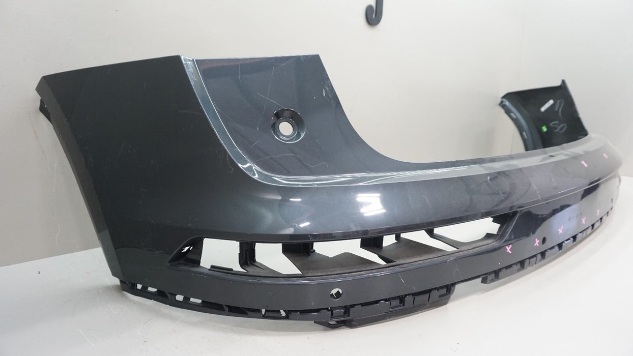 2018-2020 AUDI Q5 SQ5 S-LINE UPPER REAR BUMPER COVER OEM 80A807301