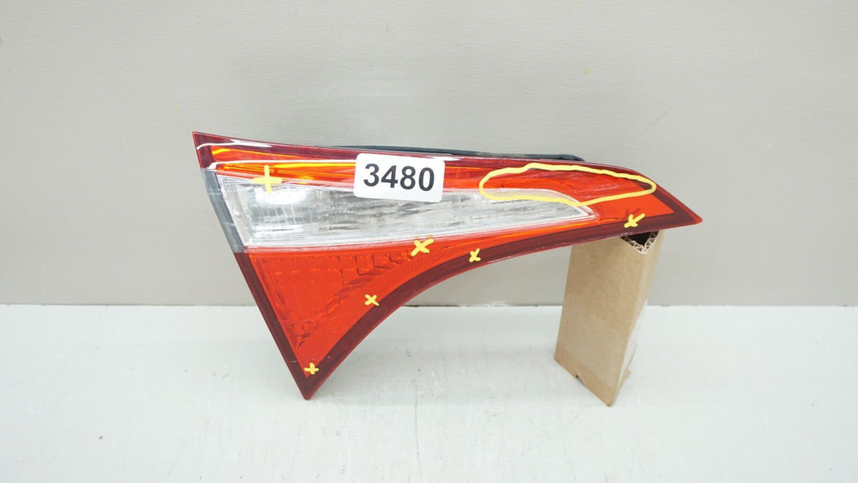 2014-2016 TOYOTA COROLLA REAR LEFT DRIVER SIDE INNER TAIL LIGHT OEM