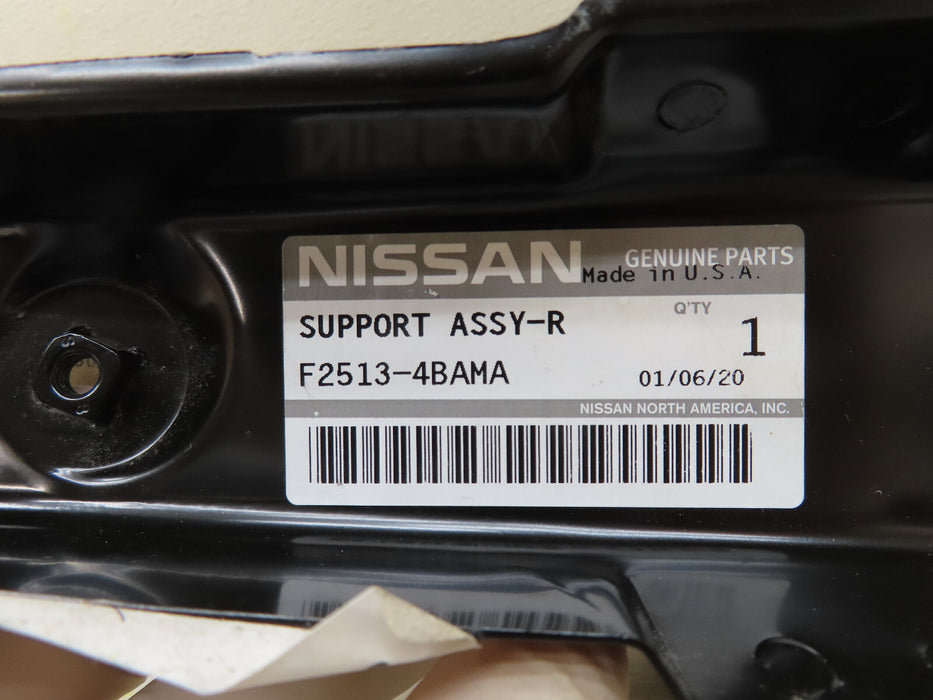 2014-2020 NISAN ROGUE-HYBRID FRONT LEFT DRIVER UPPER RADIATOR SUPPORT OEM