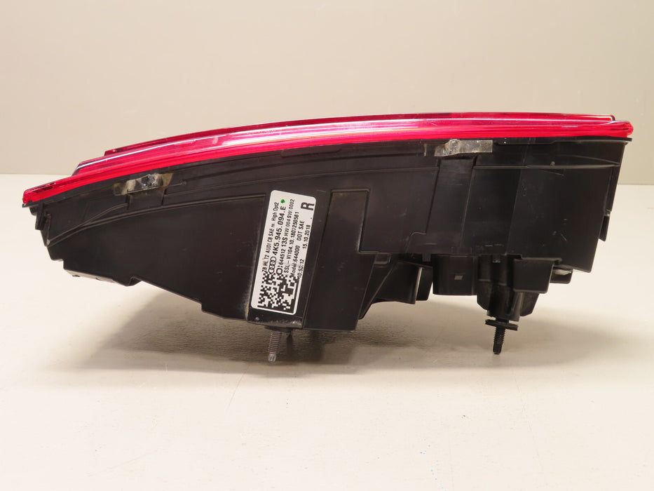 2019 - 2022 AUDI A6 REAR RIGHT INNER TAILLIGHT LIGHT LAMP LED OEM 4K5945094