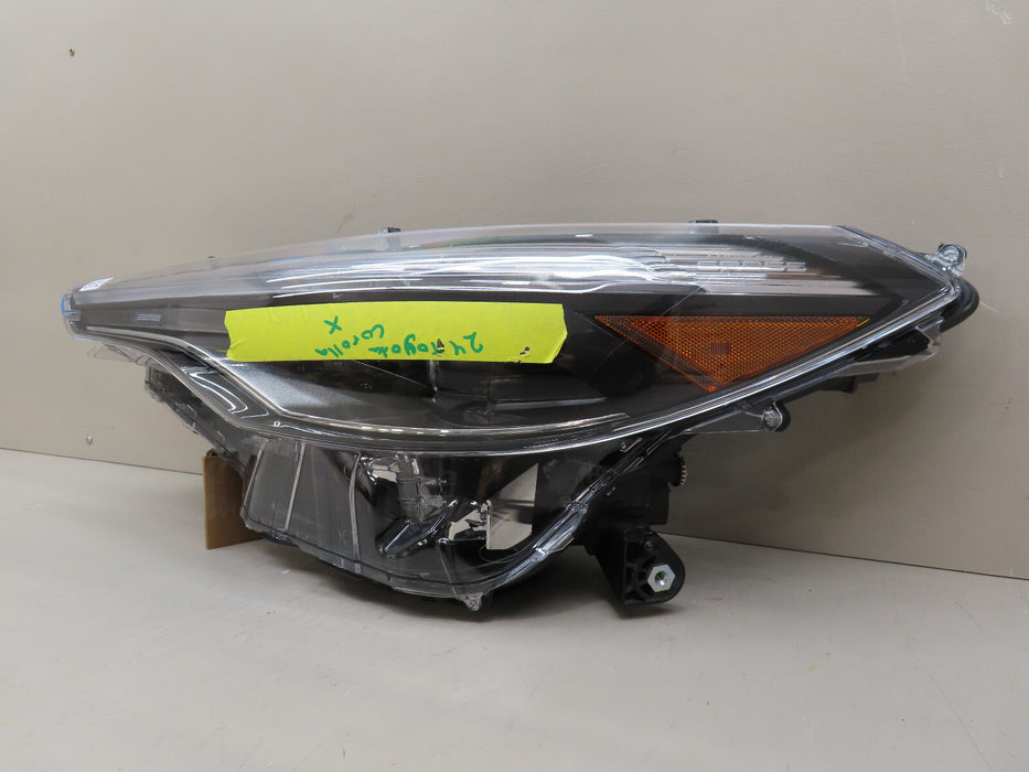 2022-2024 TOYOTA COROLLA CROSS LEFT DRIVER SIDE HEADLIGHT LED OEM
