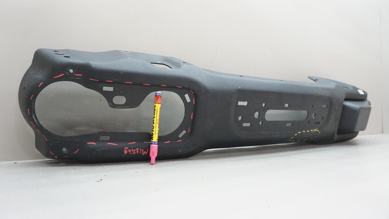 2018-2023 JEEP WRANGLER JL GLADIATOR JT FRONT BUMPER COVER OEM 68293891AB