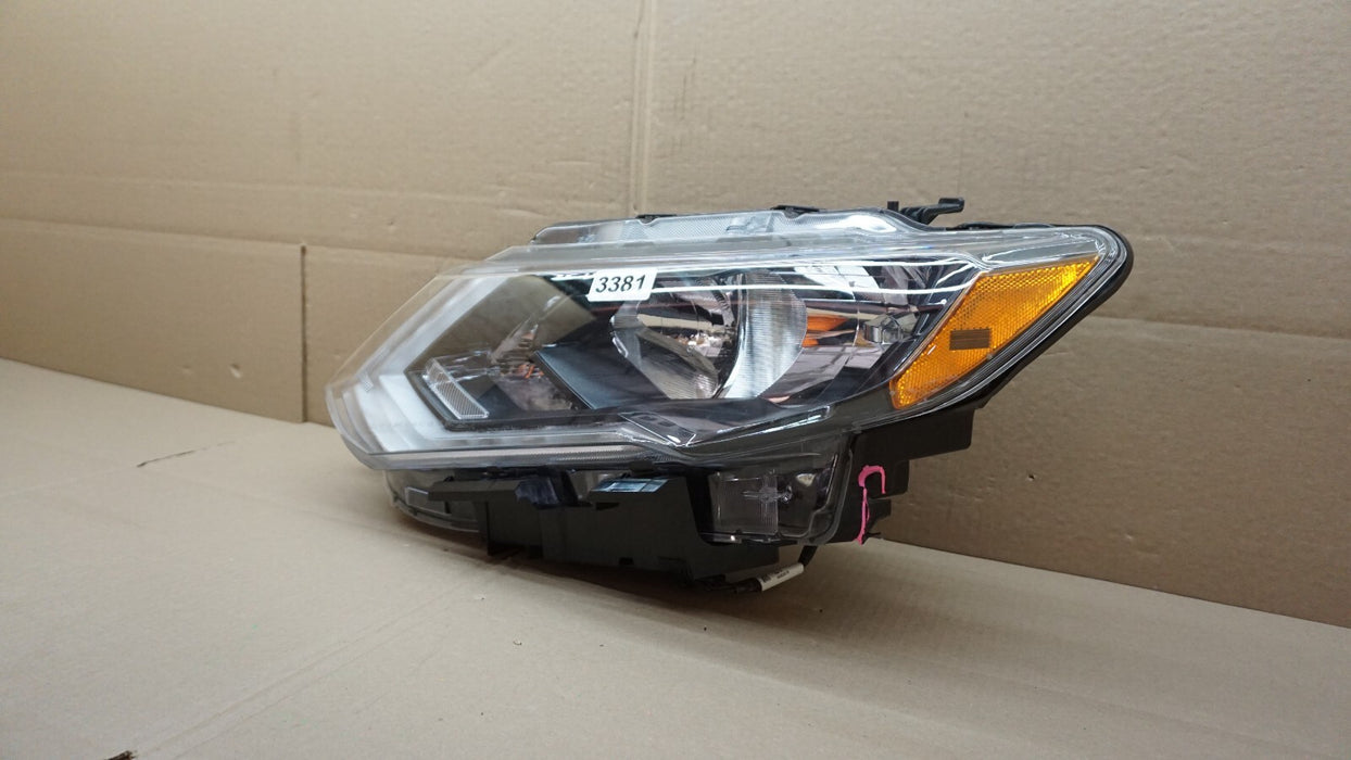 2017-2020 NISSAN ROGUE LH LEFT DRIVER SIDE HEDLIGHT HALOGEN OEM 17 18 19 20