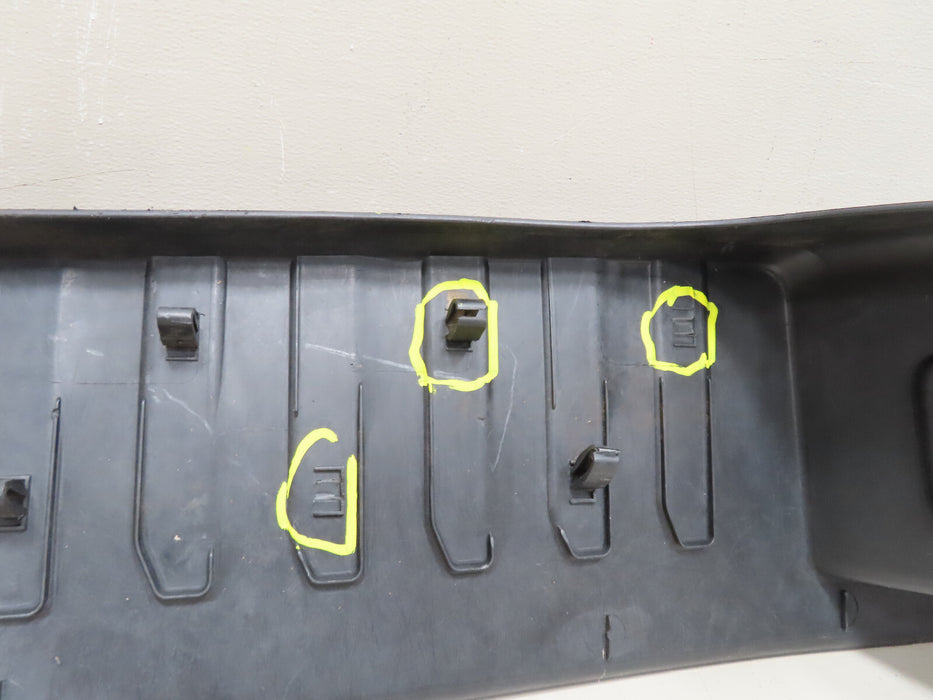 2017-2019 FORD F150 SVT RAPTOR REAR BUMPER MOULDING STEP PAD OEM FL34-17B810-BAW