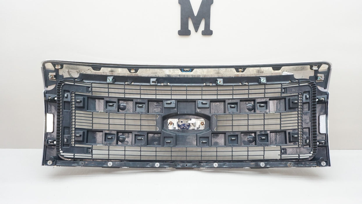 2013-2014 FORD F-150 RADIATOR GRILL GRILLE MOLDING CHROME W/ EMBLEM DL348200 OEM