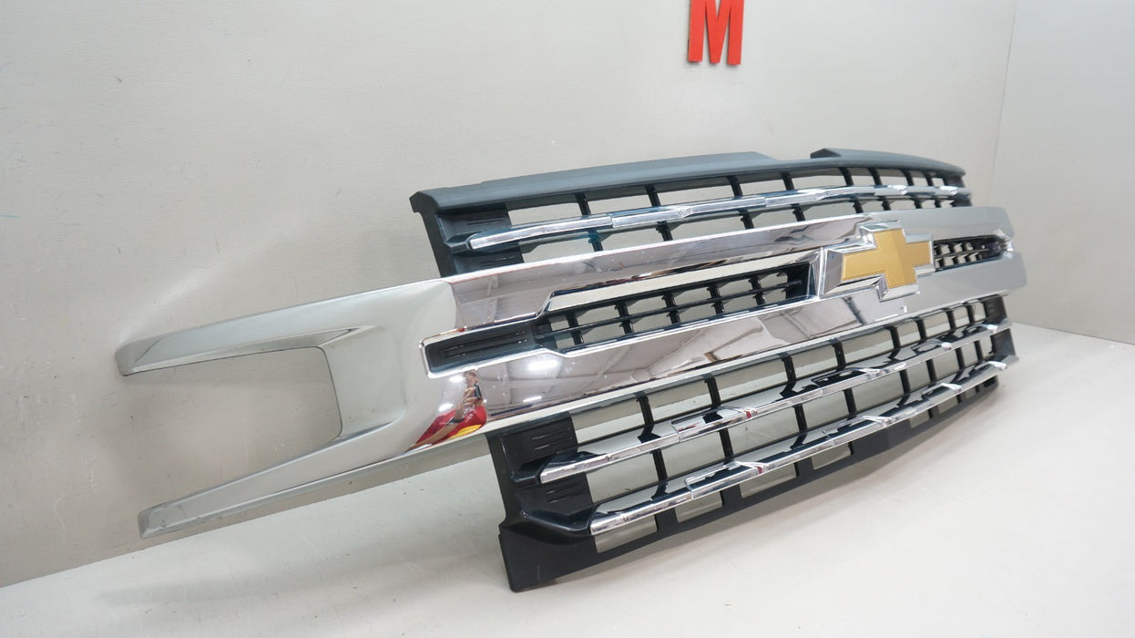 2019-2022 CHEVROLET SILVERADO 1500 FRONT RADIATOR GRILLE GRILL 84123596 OEM