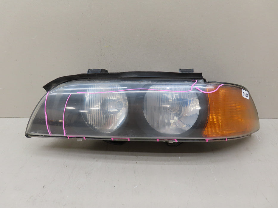 1997-1999 BMW E39 5 SERIES HEAD LIGHT LEFT DRIVER SIDE HALOGEN HELLA OEM