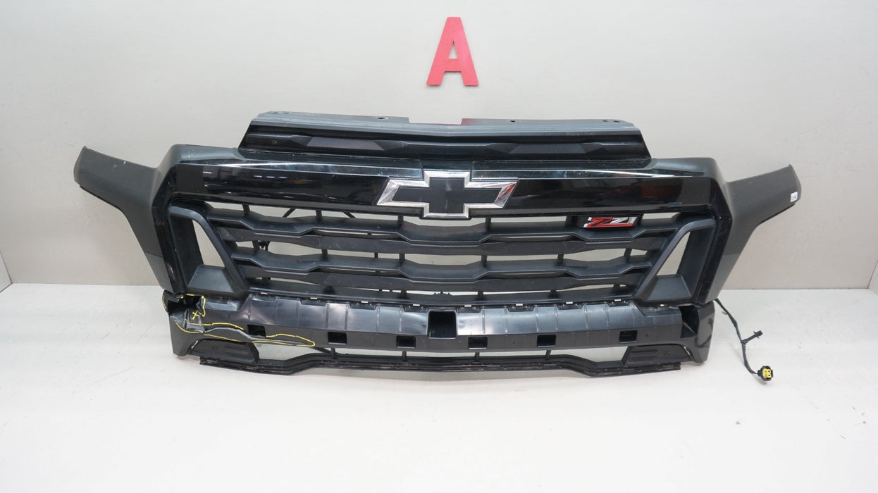2023-2025 CHEVROLET COLORADO Z71 FRONT BUMPER RADIATOR GRILLE OEM