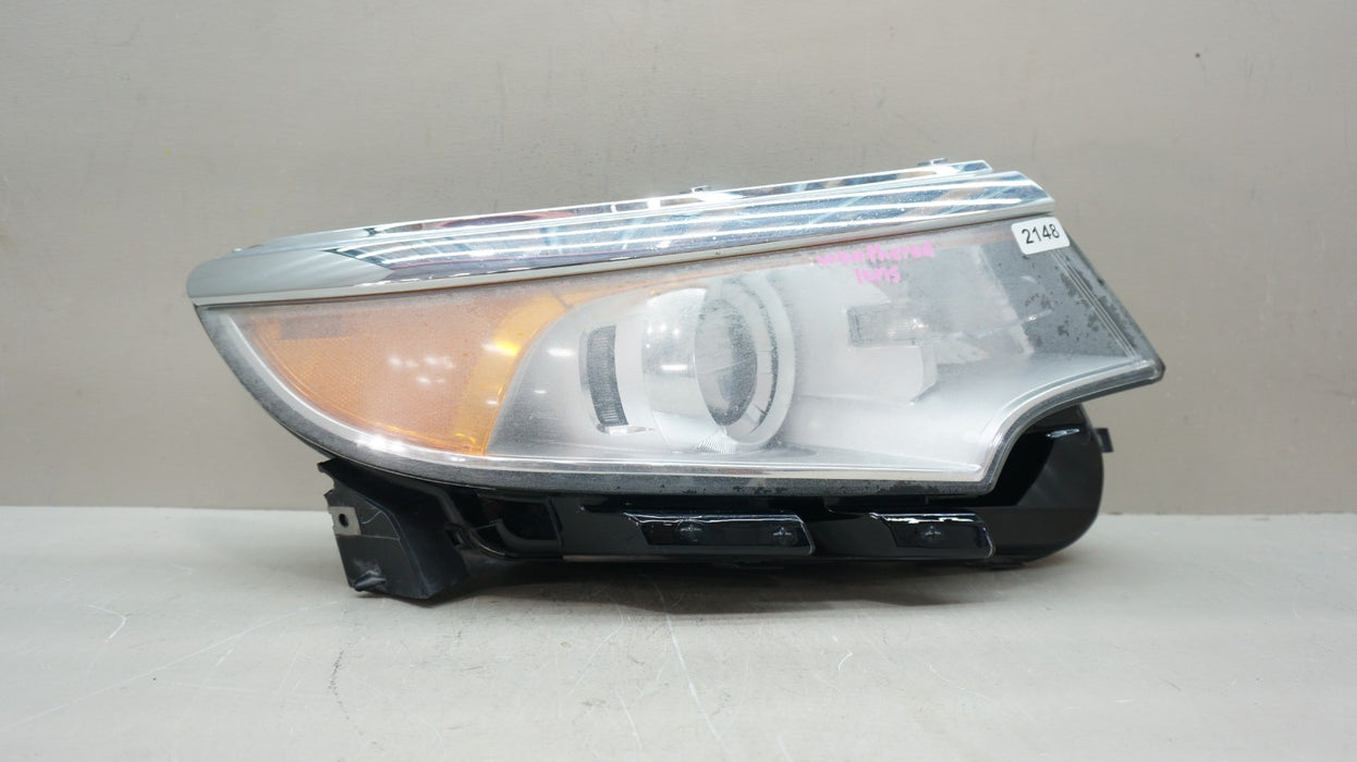 2011-2014 FORD EDGE FRONT RIGHT SIDE XENON HEADLIGHT WITHOUT MODULE OEM
