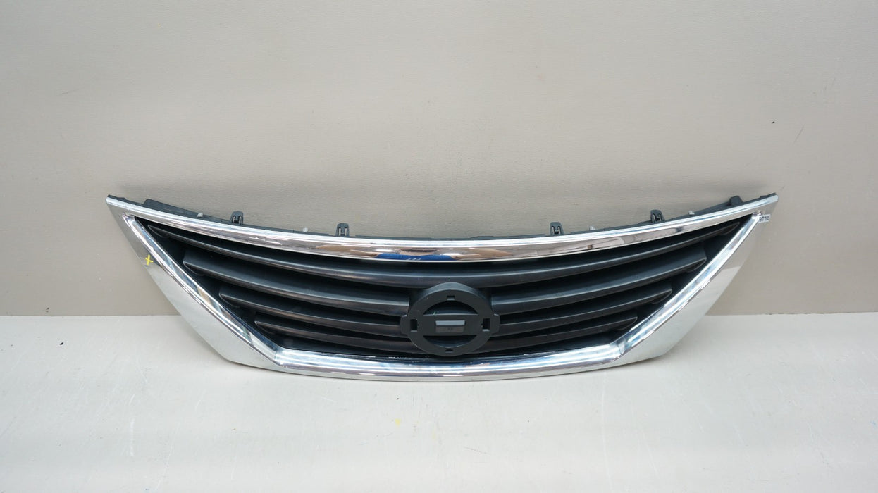 2012-2014 NISSAN VERSA FRONT BUMPER RADIATOR GRILLE OEM 623103BA5A