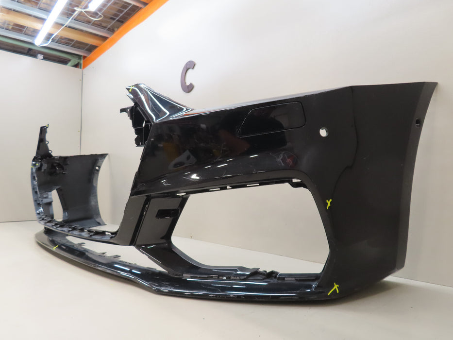 2019-2020 AUDI A7 SPORTBACK S-LINE FRONT BUMPER COVER OEM 4K8807437C