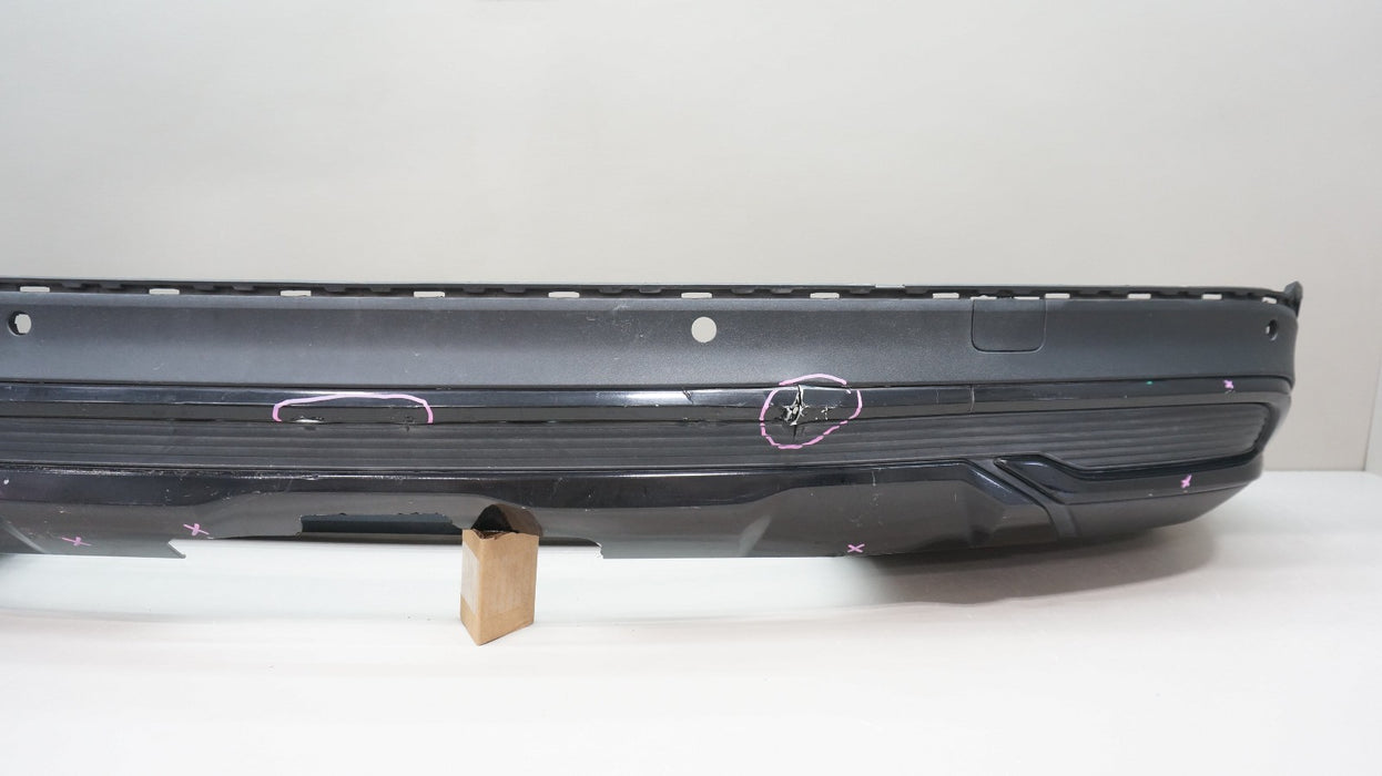 2017-2019 AUDI Q7 REAR LOWER BUMPER COVER VALANCE PANEL 4M0807521J OEM