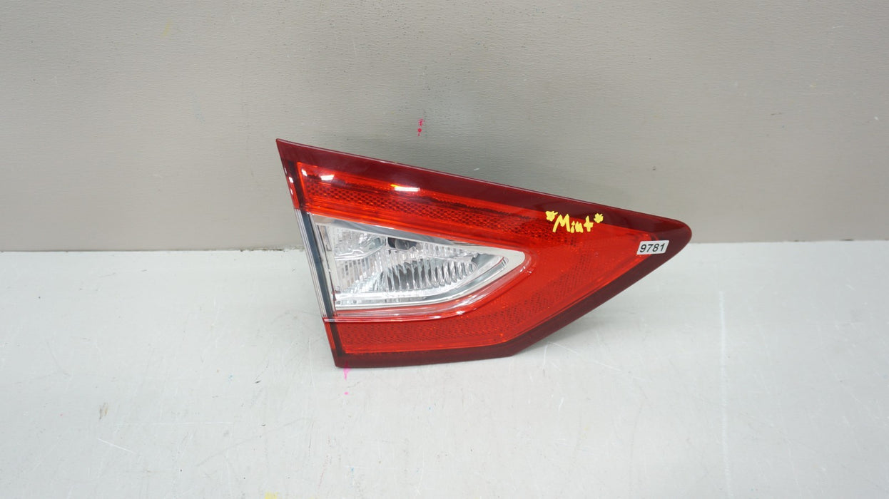 2013-2016 FORD FUSION REAR LEFT DRIVER SIDE INNER TAIL LIGHT OEM