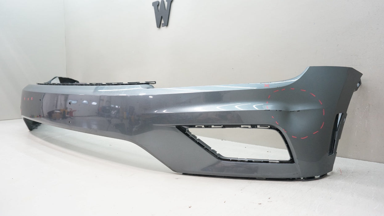 2018-2021 VOLKSWAGEN TIGUAN FRONT UPPER BUMPER COVER PANEL OEM