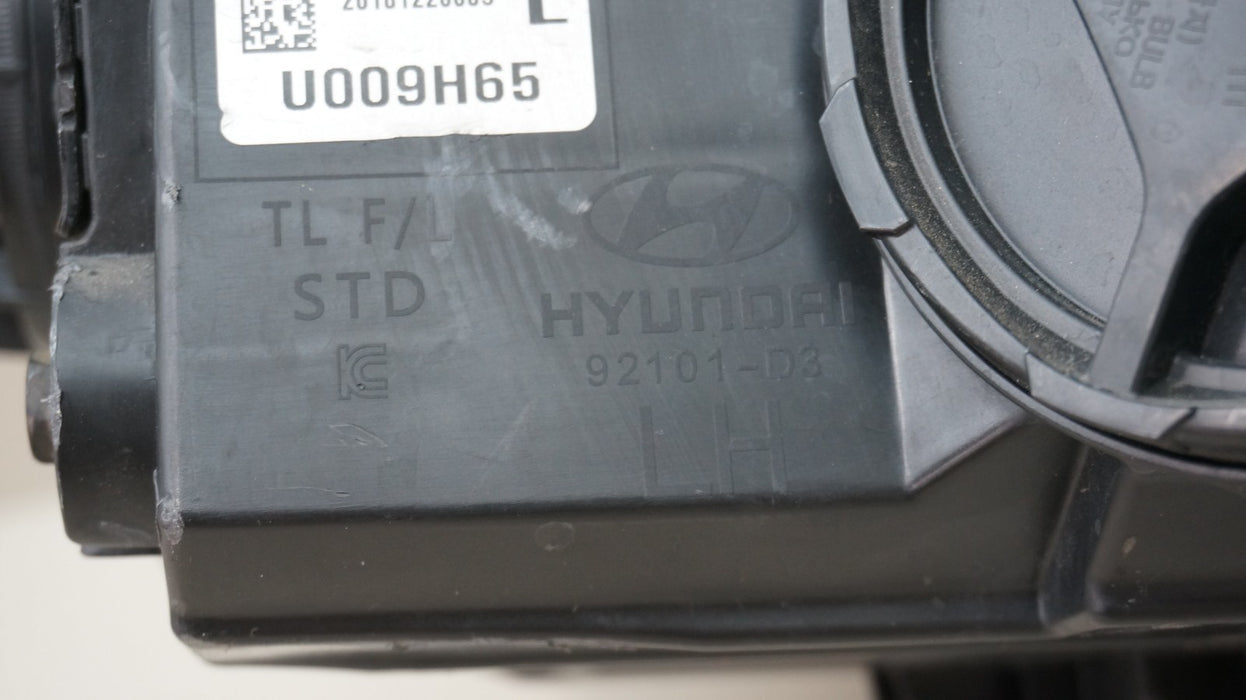 2019-2021 HYUNDAI TUCSON FRONT LEFT DRIVERS SIDE HALOGEN HEADLIGHT OEM