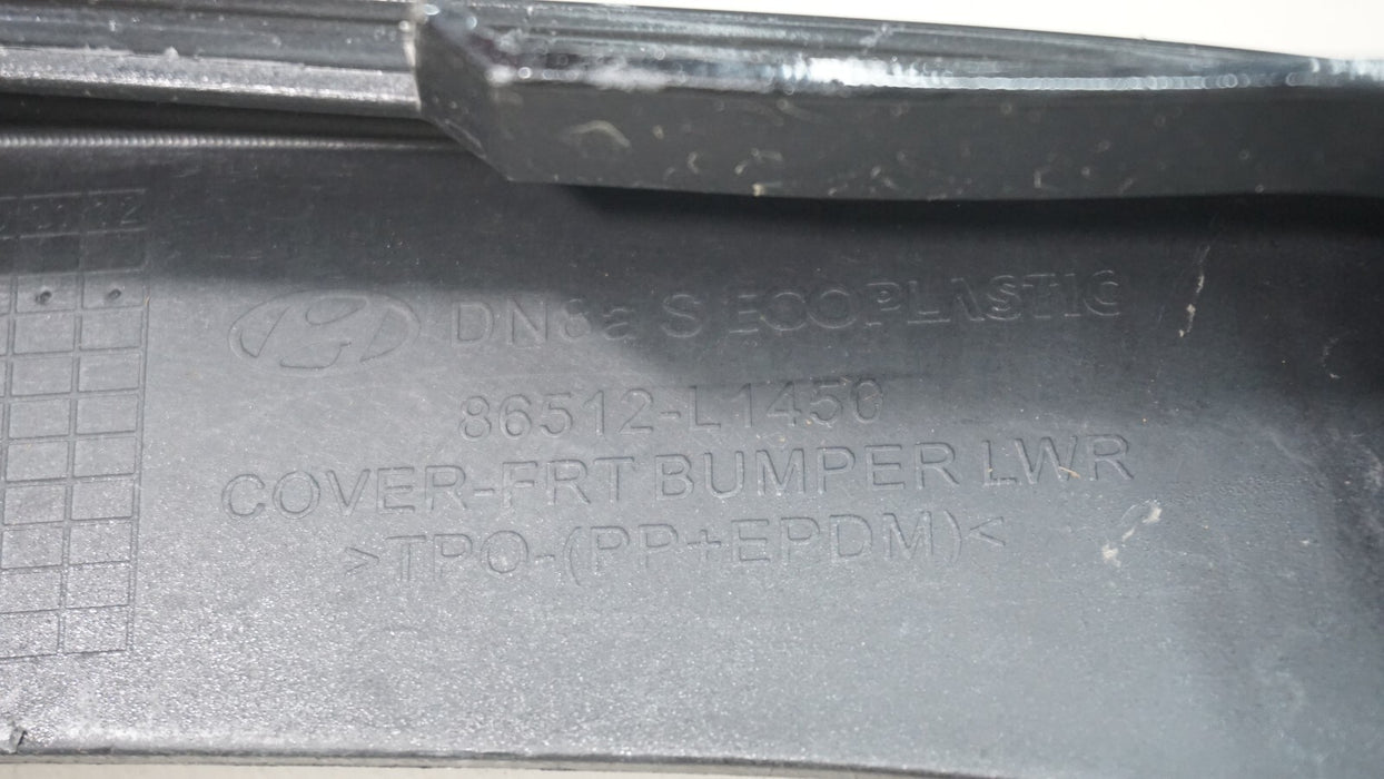 2021-2023 HYUNDAI SONATA FRONT LOWER BUMPER COVER VALANCE OEM 86512-L1450