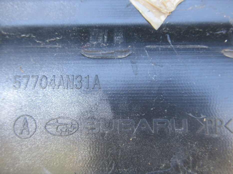 2020 SUBARU OUTBACK REAR BUMPER COVER PANEL W/ SENSOR HOLES 57704AN31A OEM