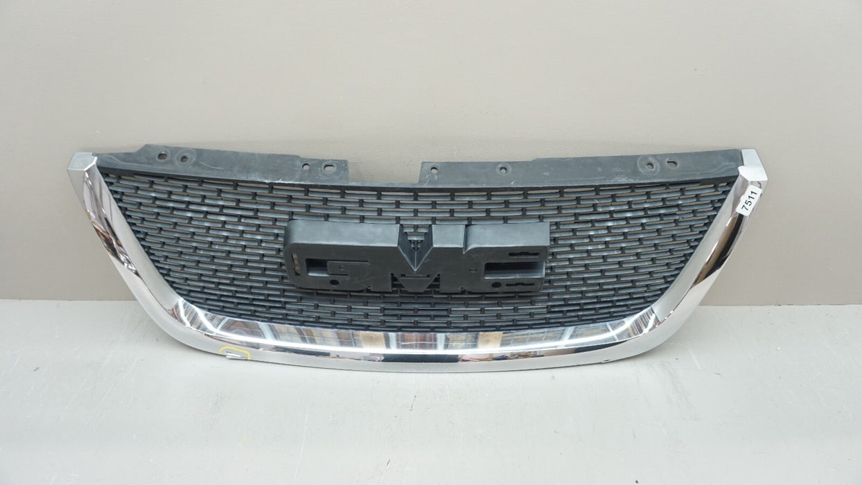 2007-2012 GMC ACADIA FRONT UPPER RADIATOR GRILLE GRILL OEM 15209577