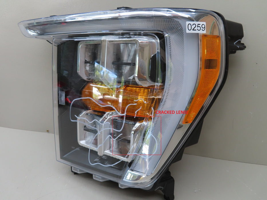 2021-2022 FORD F-150 FRONT LEFT DRIVER SIDE LIGHT HEADLIGHT LAMP ASSEMBLY OEM