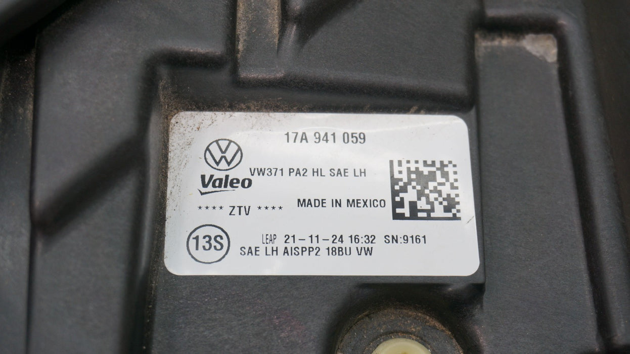 2025-2026 VOLKSWAGEN JETTA FRONT LEFT DRIVERS SIDE LED HEADLIGHT OEM