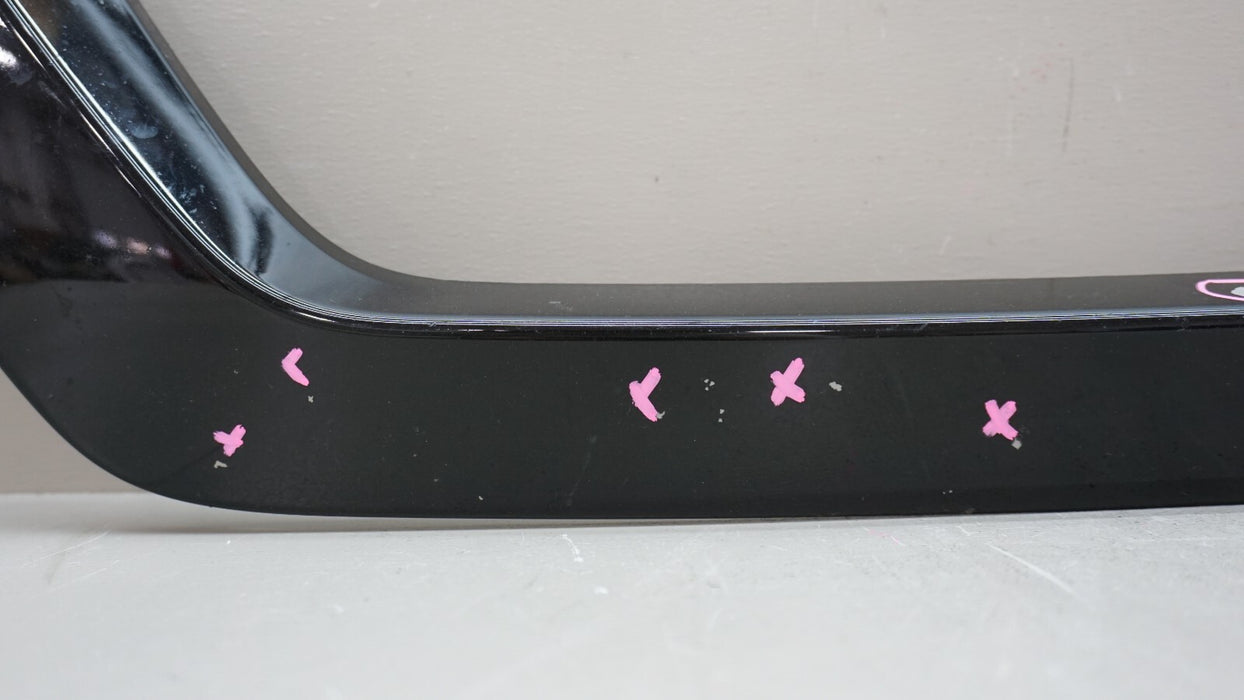 2017-2020 NISSAN ROGUE FRONT BUMPER GRILLE BLACK TRIM MOLDING OEM 62278 6FL0A