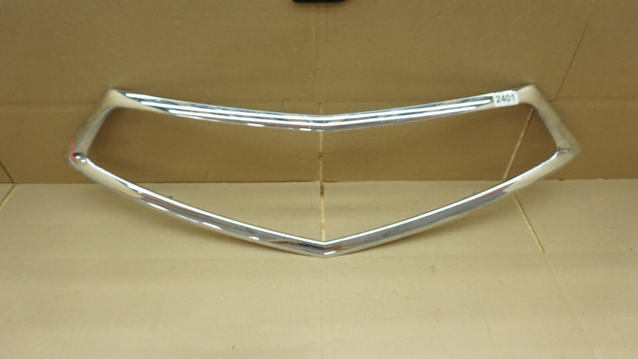 2019-2021 ACURA RDX FRONT CHROME PLASTIC GRILLE SURROUND MOLDING TRIM OEM