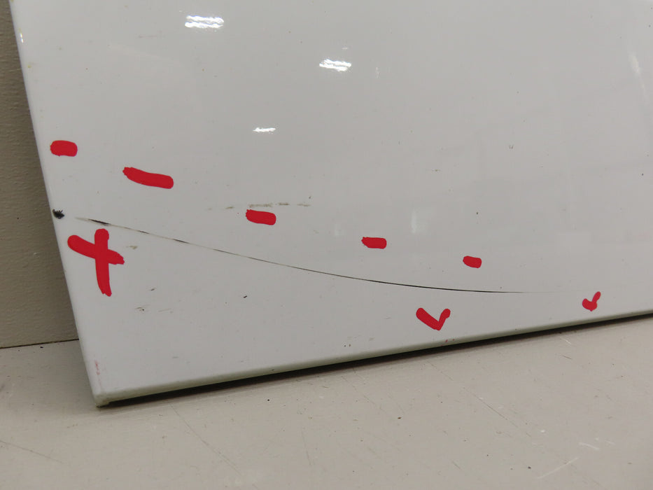 2018-2025 VOLKSWAGEN ATLAS REAR LEFT DRIVER SIDE LOWER DOOR MOLDING OEM