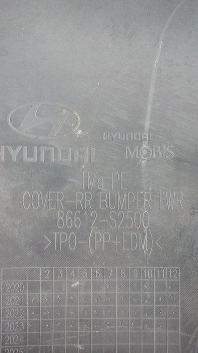 2021-2023 HYUNDAI SANTA FE REAR BUMPER COVER OEM 86612-S2500