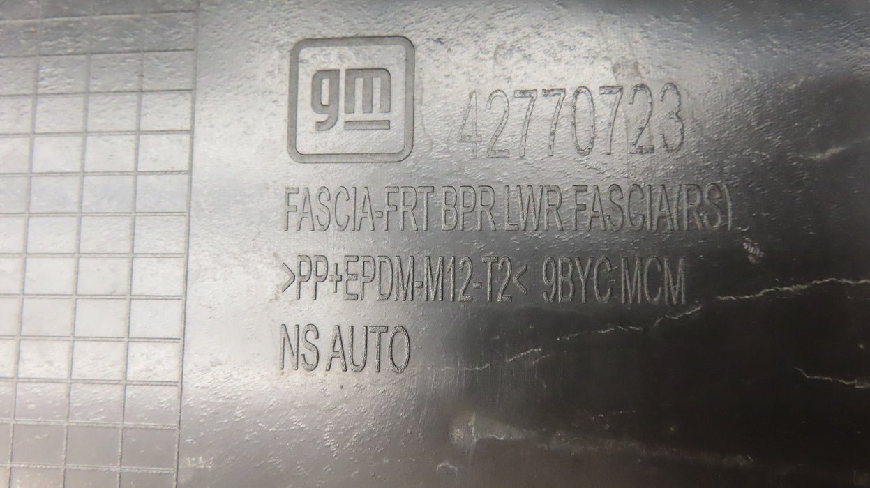 2024 2025 CHEVROLET TRAILBLAZER FRONT LOWER BUMPER COVER OEM
