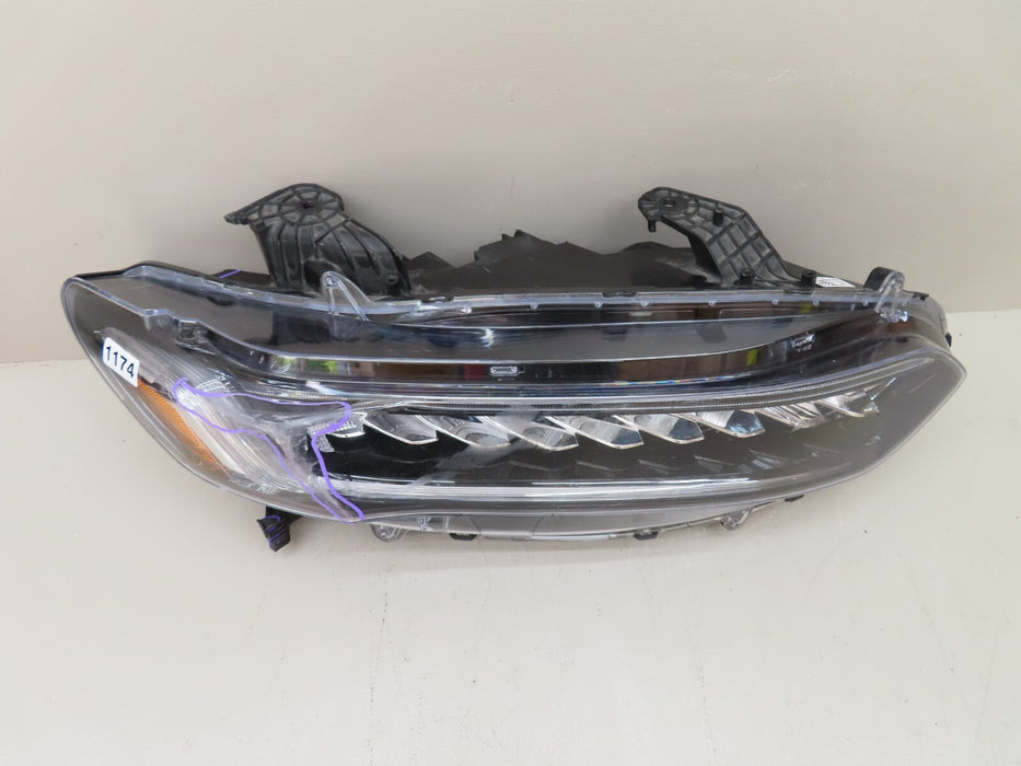2018 - 2019 HONDA ACCORD FRONT RIGHT PASSENGER SIDE HEADLIGHT LAMP HALOGEN OEM