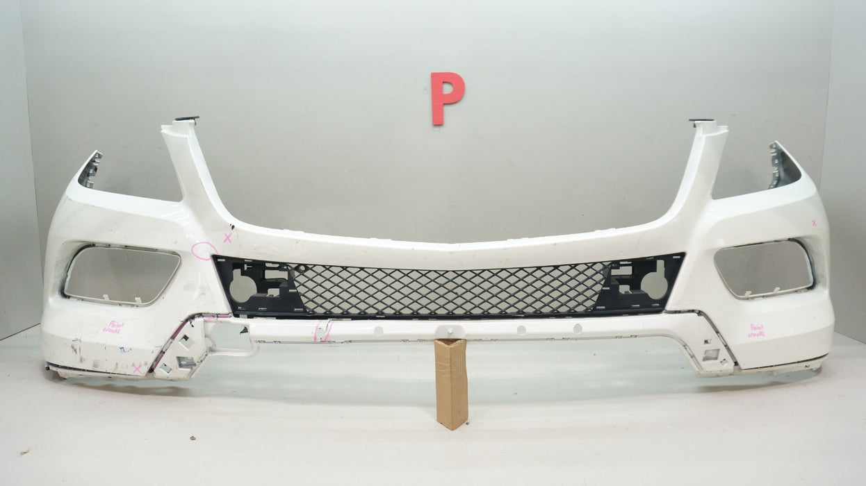 2012-2015 MERCEDES-BENZ ML350 W166 FRONT BUMPER COVER OEM A1668850025