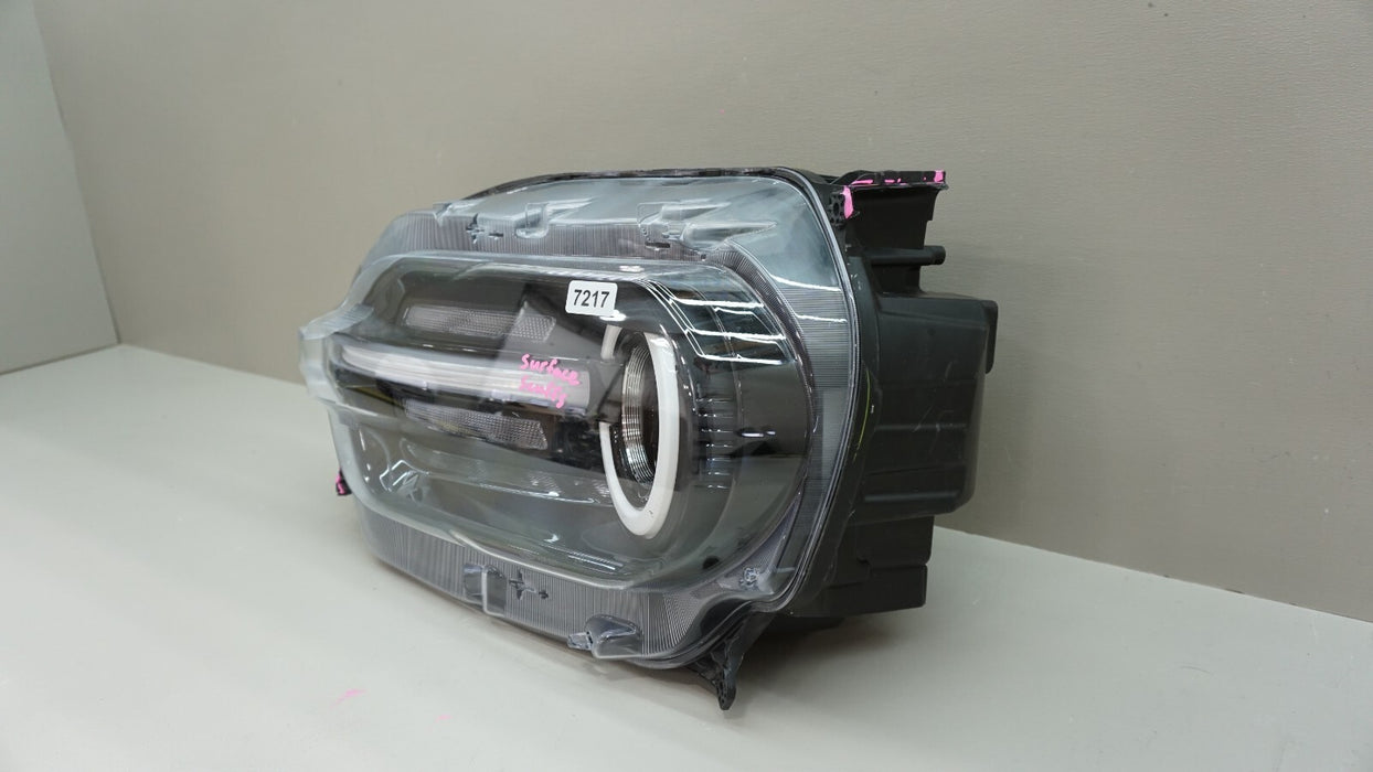 2021-2023 FORD BRONCO FRONT LEFT DRIVERS SIDE HEADLIGHT LED OEM 21 20 23