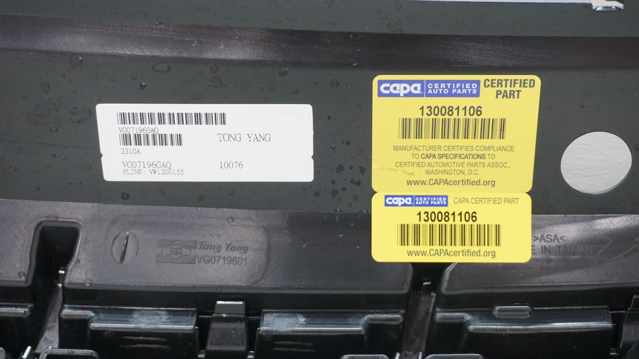 2012-2015 VOLKSWAGEN PASSAT FRONT UPPER RADIATOR GRILLE CAPA AFTERMARKET