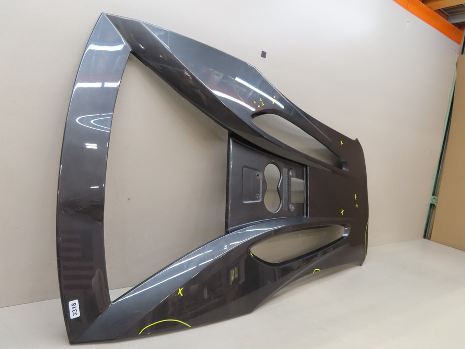 2017-2018 MCLAREN 570S COUPE REAR DECK LID ENGINE COVER PANEL OEM 13A6162CP