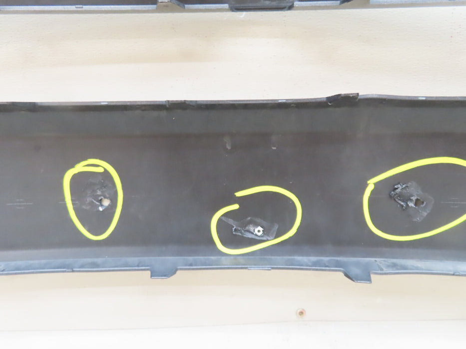 2018-2019 FORD EXPLORER SUV FRONT UPPER BUMPER COVER PANEL OEM JB53-17C831-ABW