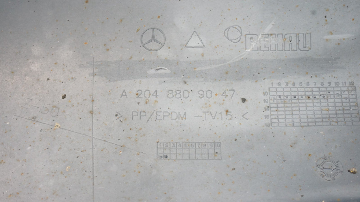 2012-2014 MERCEDES-BENZ W204 C300 C250 REAR BUMPER COVER OEM A2048809047