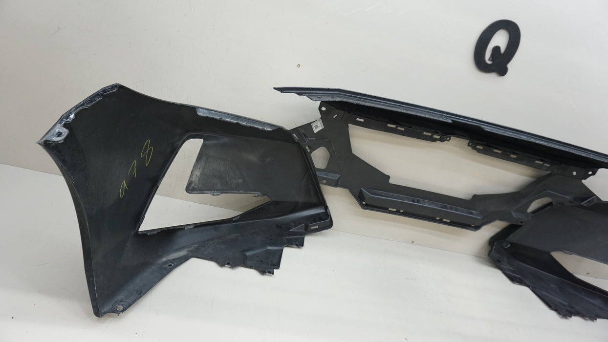 2020-2021 NISSAN SENTRA S SV SEDAN FRONT BUMPER COVER PANEL OEM 62022-6LB0H