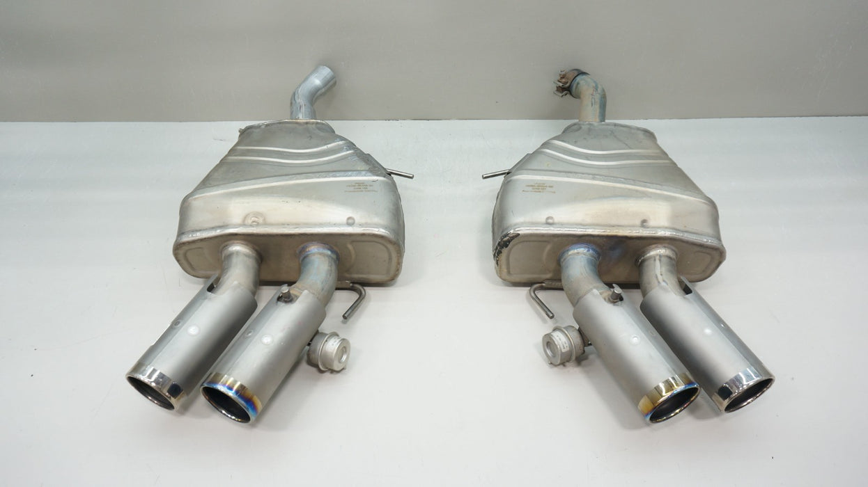 2017-2020 JAGUAR F-TYPE SVR TITANIUM VALVED EXHAUST SET OEM