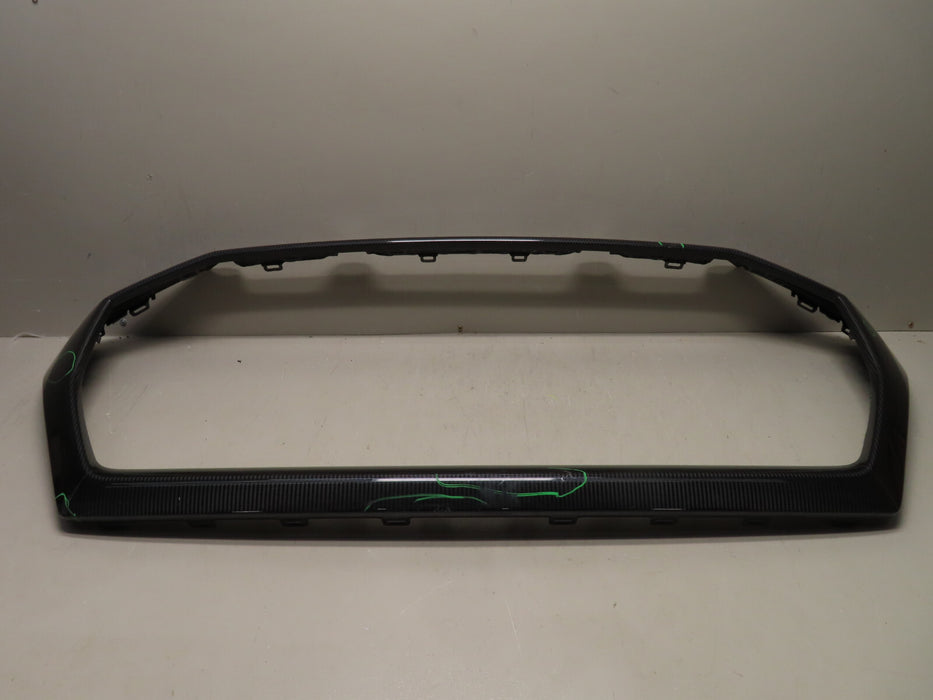 2020+ AUDI RS Q8 FRONT CARBON GRILL TRIM SURROUND 4M8.807.725.B OEM