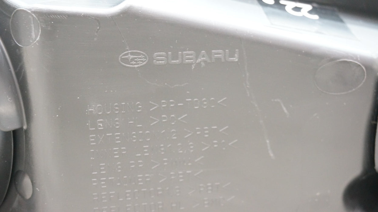 2018-2019 SUBARU OUTBACK / LEGACY FRONT LEFT DRIVER SIDE LED HEADLIGHT OEM