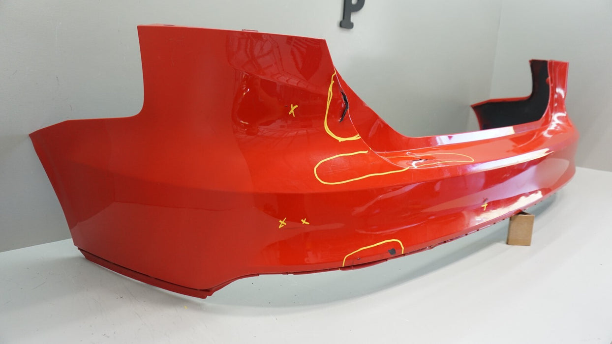 2015-2018 FORD FOCUS REAR BUMPER COVER RED F1EB-17906-DB OEM 15 16 17 18