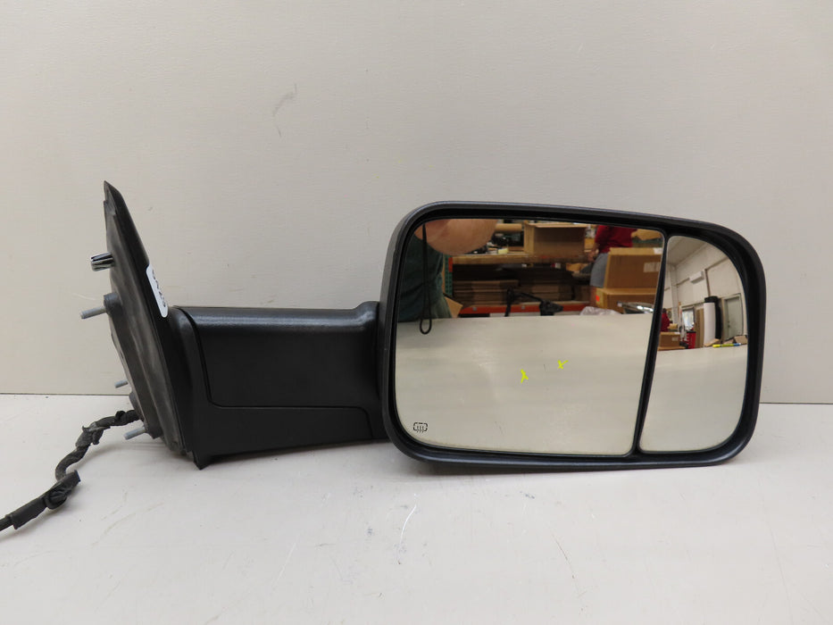 2009-2018 DODGE RAM 1500 2500 3500 PASSENGER SIDE TOWING MIRROR OEM