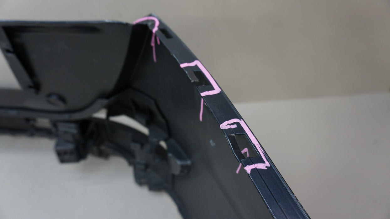 2008-2010 AUDI Q5 REAR BUMPER COVER PANEL PLASTIC BLACK OEM 8R0807385C