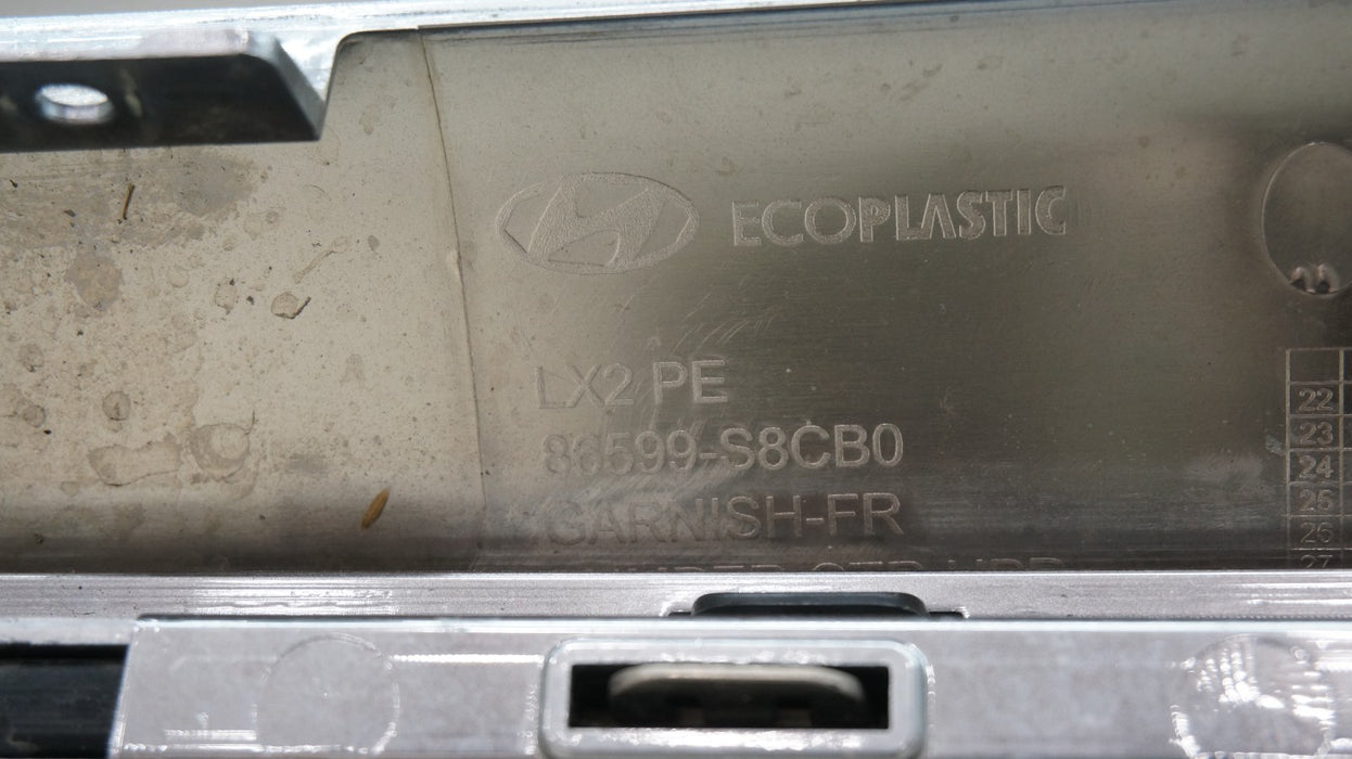 2023-2024 HYUNDAI PALISADE FRONT BUMPER RADIATOR GRILLE OEM 86599-S8CB0
