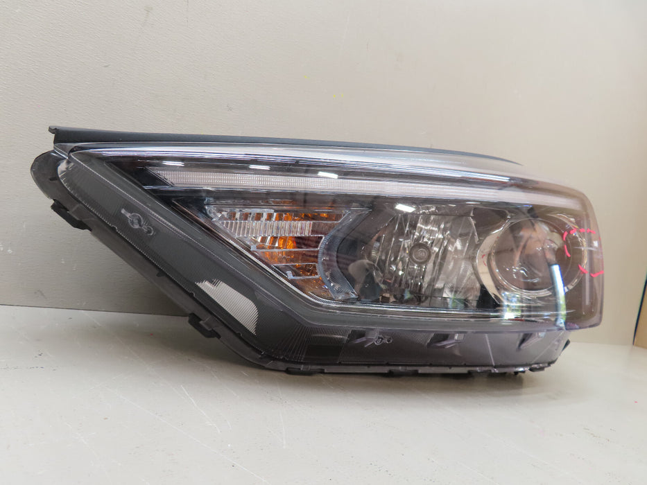 2016-2018 HYUNDAI TUCSON FRONT LEFT DRIVER HEADLIGHT LED OEM 92101-D3