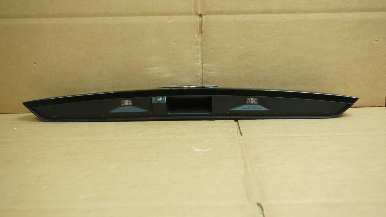 2017-2018 MINI COOPER COUNTRYMAN F60 REAR TRUNK MOLDING LICENSE W/ CAMERA OEM