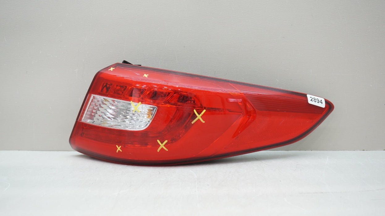 2015-2017 HYUNDAI SONATA REAR LEFT DRIVER SIDE OUTER TAIL LIGHT OEM 92402-C2100